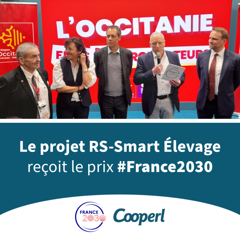 RS-Smart Elevage reçoit le prix France2030